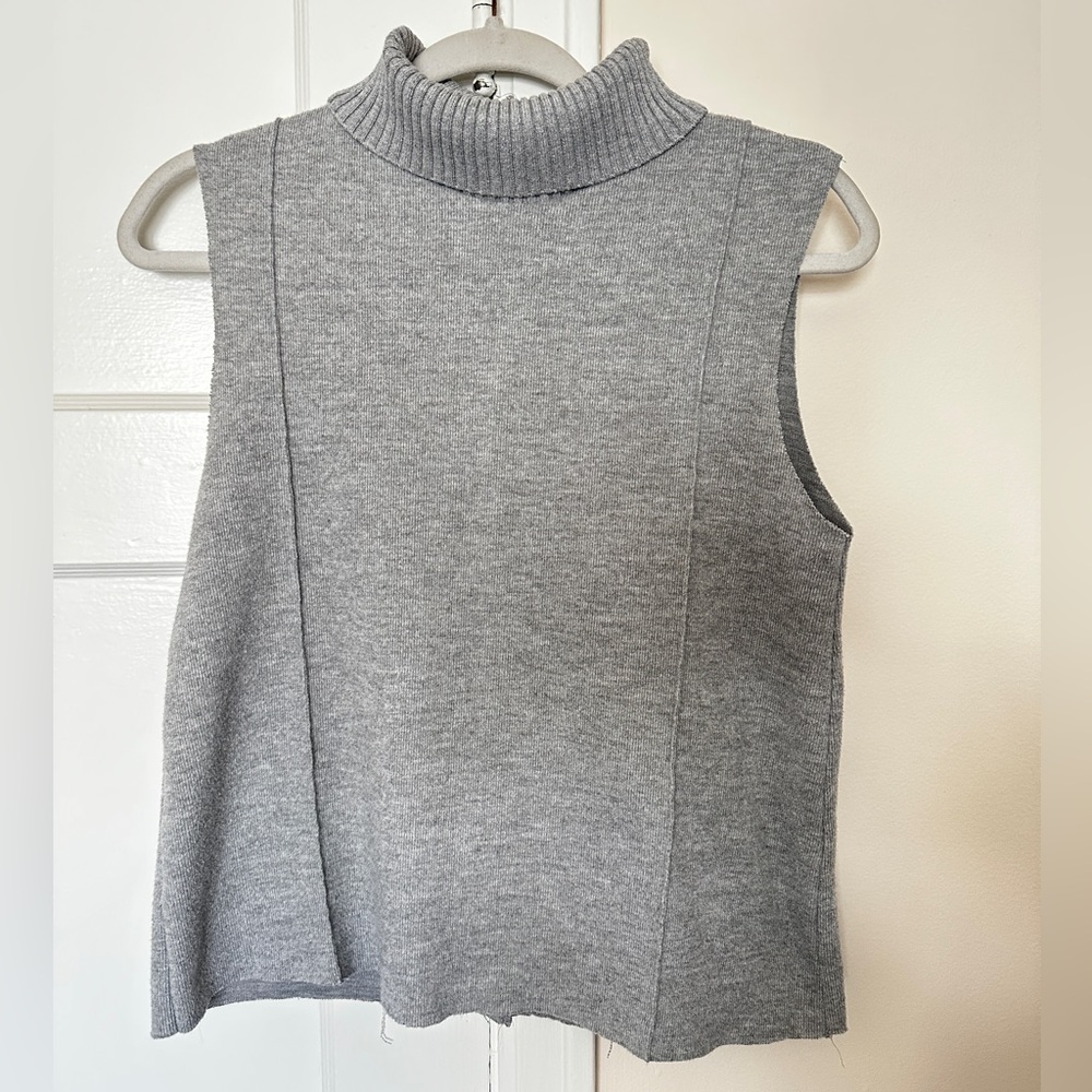 Zara Sleeveless Turtleneck